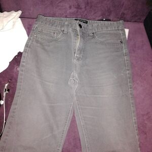 Urban Heritage Men's Charcoal Skinny Jeans